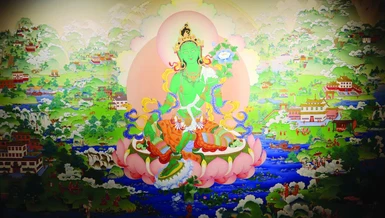 Thangka thường được đặt trên bàn thờ và được dùng làm điểm tập trung cho việc cúng dường, lễ lạy và tụng niệm. Đối với người tu theo Kim cương thừa, Thangka còn là công cụ hỗ trợ thiền định và quán tưởng