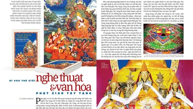 Bài trên Báo Giác Ngộ số 1307 - Thiết kế: Phòng Mỹ thuật BGN/Tống Viết Diễn