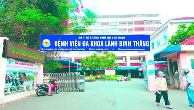 Bệnh viện quận 11 đổi tên thành Bệnh viện đa khoa Lãnh Binh Thăng - Ảnh: D.T
