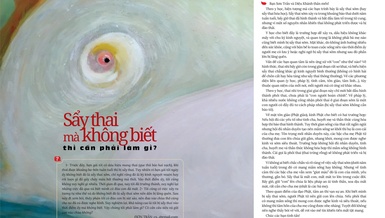 Bài trên Báo Giác Ngộ số 1313 - Thiết kế: Phòng Mỹ thuật BGN/Tống Viết Diễn