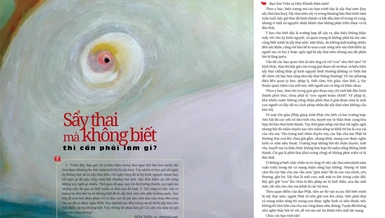 Bài trên Báo Giác Ngộ số 1313 - Thiết kế: Phòng Mỹ thuật BGN/Tống Viết Diễn