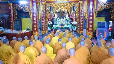 Quang cảnh buổi lễ