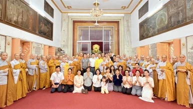 Lưu niệm sau Lễ Vu lan - Báo hiếu tại New Delhi, Ấn Độ