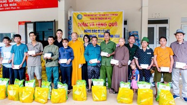 Tổng giá trị các phần quà và công trình hỗ trợ đợt này tại xã Yên Nhân, Thanh Hóa là 225 triệu đồng