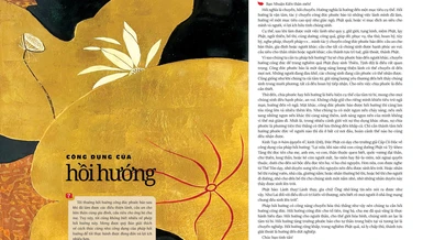 Bài trên Báo Giác Ngộ số 1315 - Thiết kế: Phòng Mỹ thuật BGN/Tống Viết Diễn