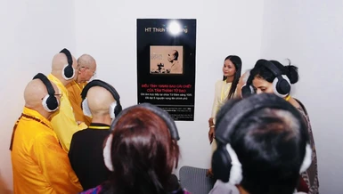 Khánh thành Phòng lưu trữ và trưng bày tư liệu số Phật giáo tại Cơ sở 1 – Học viện Phật giáo VN tại Huế (chùa Hồng Đức, P.Thủy Xuân, TP.Huế)
