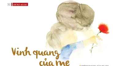 Bài trên Báo Giác Ngộ số 1318 - Thiết kế: Phòng Mỹ thuật BGN/Tống Viết Diễn