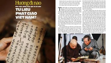 Hướng đi nào cho việc phát huy giá trị di sản tư liệu Phật giáo Việt Nam? 