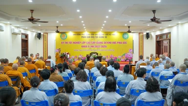 Kỳ thi tốt nghiệp Lớp Cao cấp Giảng sư khu vực phía Bắc khóa II (2022-2025) diễn ra trong 10 ngày, từ 23-10 đến 1-11-2025.