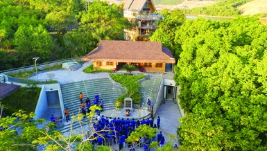 Di tích quốc gia Trường dạy làm báo Huỳnh Thúc Kháng tại xã Đại Phúc, Thái Nguyên