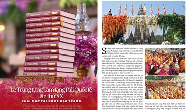 Bài trên Báo Giác Ngộ số 1332 - Thiết kế: Phòng Mỹ thuật BGN/Tống Viết Diễn