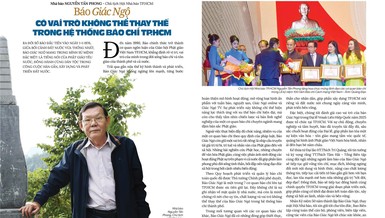 Báo Giác Ngộ có vai trò không thể thay thế trong hệ thống báo chí TP.HCM