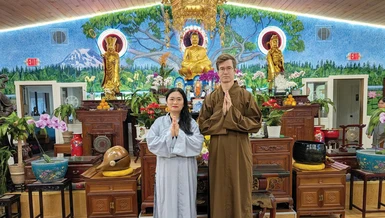 Vợ chồng anh Brian