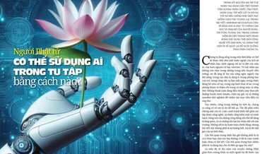 Bài trên Báo Giác Ngộ số 1333 - Thiết kế: Phòng Mỹ thuật BGN/Tống Viết Diễn