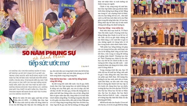 Bài trên Báo Giác Ngộ số 1336 - Thiết kế: Phòng Mỹ thuật BGN/Tống Viết Diễn