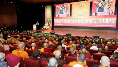 Hội nghị Thượng đỉnh Phật giáo toàn cầu (GBS) lần thứ 2 chính thức khai mạc vào sáng 24-1, tại Trung tâm Hội nghị Bharat Mandapam ở New Delhi