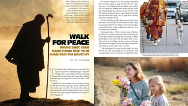 [Viết từ Hoa Kỳ] Những bước chân chạm đến trái tim người Mỹ