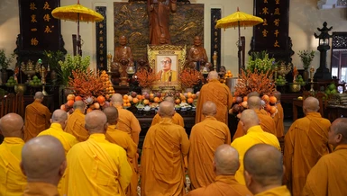 Lễ tưởng niệm Hòa thượng Thích Thiện Hoa tại tổ đình Thường Chiếu