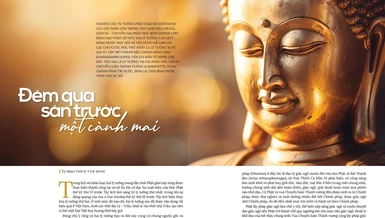 Bài đăng trên giai phẩm Giác Ngộ Xuân Bính Ngọ - 2026 - Thiết kế: Phòng Mỹ thuật BGN/Tống Viết Diễn