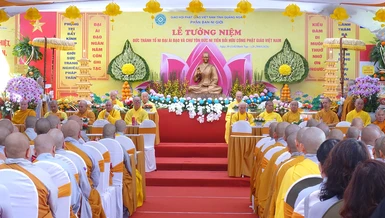 Quang cảnh buổi lễ