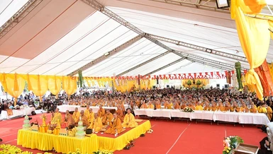 Pháp hội cầu an, cầu siêu diễn ra trong suốt thời gian 5 ngày, từ ngày 29-3 đến hết ngày 2-4 (nhằm ngày 11-2 đến 15-2 âm lịch)