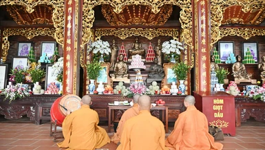 Trang nghiêm khóa lễ cúng Tổ