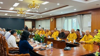 Quang cảnh buổi gặp mặt 