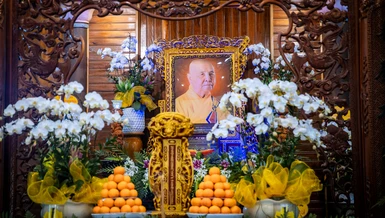 Di ảnh Trưởng lão Hòa thượng Thích Thiện Duyên (1928-2021)