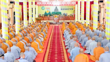 Đại giới đàn Huệ Trường Phật lịch 2566 do Ban Trị sự GHPGVN TP.Cần Thơ tổ chức 
