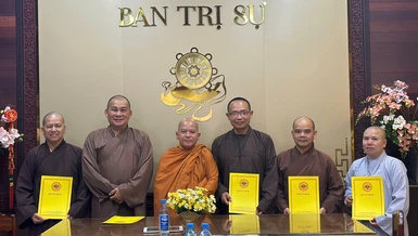 Trao quyết định bổ nhiệm Ban Đại diện Phật giáo các khu vực phía Tây tỉnh Đắk Lắk