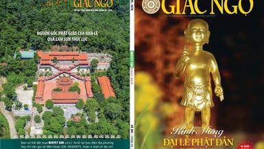 Nguyệt san Giác Ngộ số đặc biệt với chủ đề Phật đản, phát hành tháng 5-2026