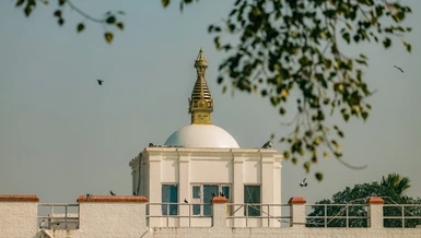 Đền Maya Devi - nơi được cho là đánh dấu chính xác địa điểm Thái tử Tất Đạt Đa đản sanh