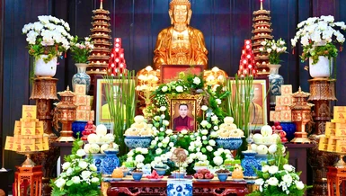 Di ảnh Hòa thượng Thích Viên Thành 
