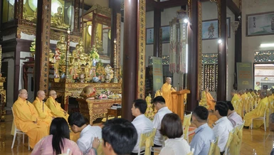 Quang cảnh buổi lễ