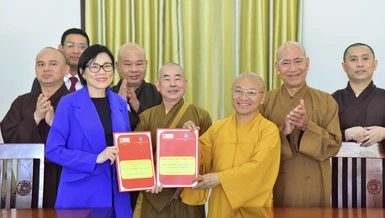 Học viện Phật giáo VN tại TP.HCM ký kết thỏa thuận hợp tác với Đại học Tây Lai (University of the West) vào sáng 21-12