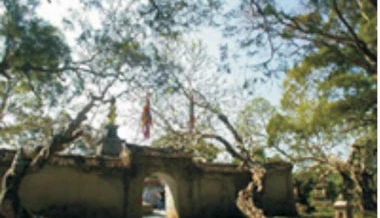 Lăng mộ Trần Nhân Tông ở Yên Tử.(Ảnh trích từ www.vuonlam.us)