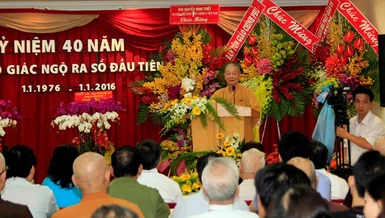 Lãnh đạo TP.HCM thăm, chúc mừng Báo Giác Ngộ