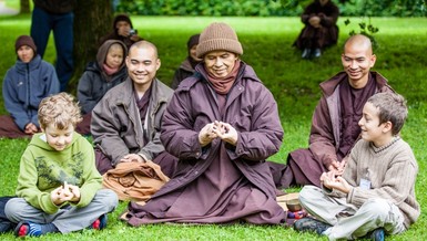 Thiền tập với trẻ em