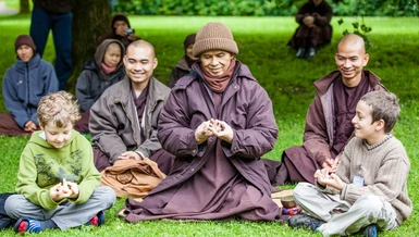 Thiền tập với trẻ em