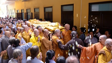 Lễ nhập kim quan Trưởng lão HT.Thích Viên Giác