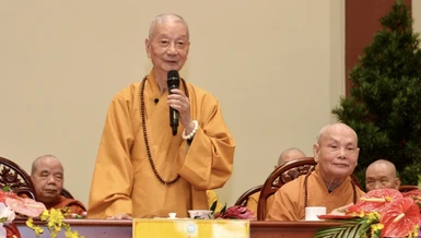 Hòa thượng Thích Trí Quảng đạo từ tại chùa Phật Cô Đơn (2019)