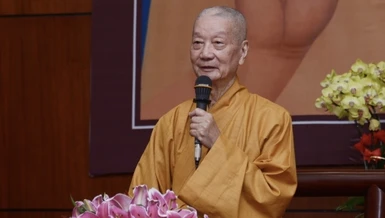 Đại lão Hòa thượng Thích Trí Quảng - Ảnh: Bảo Toàn/BGN