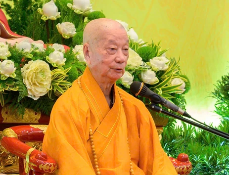 [Video] Lắng nghe Đức Pháp chủ GHPGVN khai thị tại Đại hội đại biểu Phật giáo TP.HCM lần thứ I