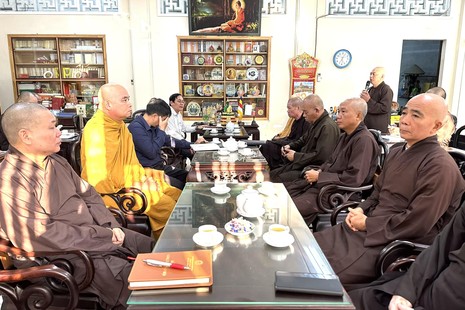 Ban Tôn giáo tỉnh có buổi làm việc với Ban Thường trực Ban Trị sự GHPGVN tỉnh Khánh Hòa