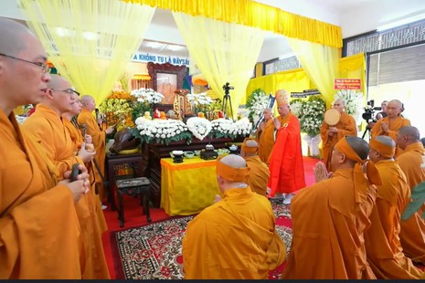 [TRỰC TIẾP] Lễ cung tiến Giác linh Trưởng lão Hoà thượng Thích Hiển Tu