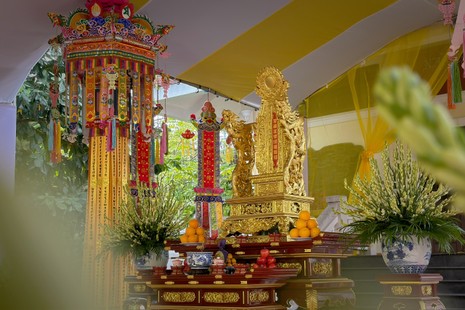 Bài vị phụng vì anh linh các anh hùng, liệt sĩ, chiến sĩ, đồng bào đã an táng tại Nghĩa trang Đô Thành trước đây - Ảnh: Hạnh Đăng/BGN