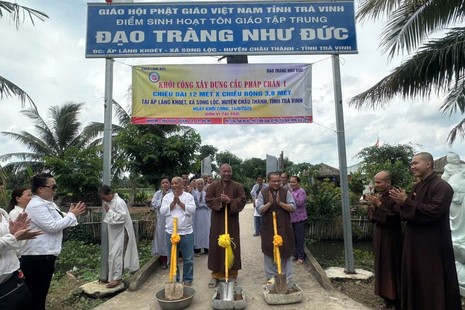 Lễ khởi công xây dựng cầu Pháp Chân 1