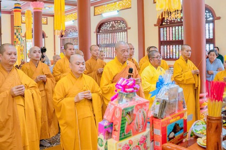 Cà Mau: Tưởng niệm Tiểu tường Hòa thượng Thích Huệ Thành tại chùa Liên Hoa
