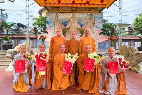 Phật giáo tỉnh Lào Cai có thêm 5 vị trụ trì
