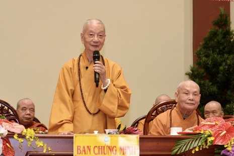 Hòa thượng Thích Trí Quảng đạo từ tại chùa Phật Cô Đơn (2019)